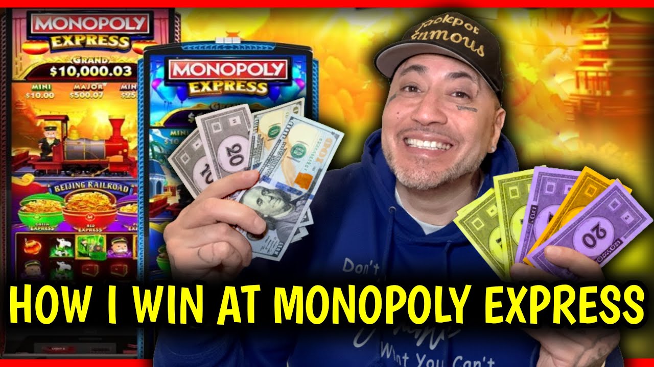 How I Win at the Casino on Monopoly Express Slots Everytime!