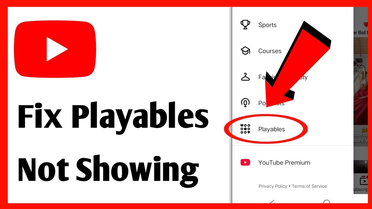 How To Fix Playables Not Showing On YouTube | YouTube Games Not Appearing