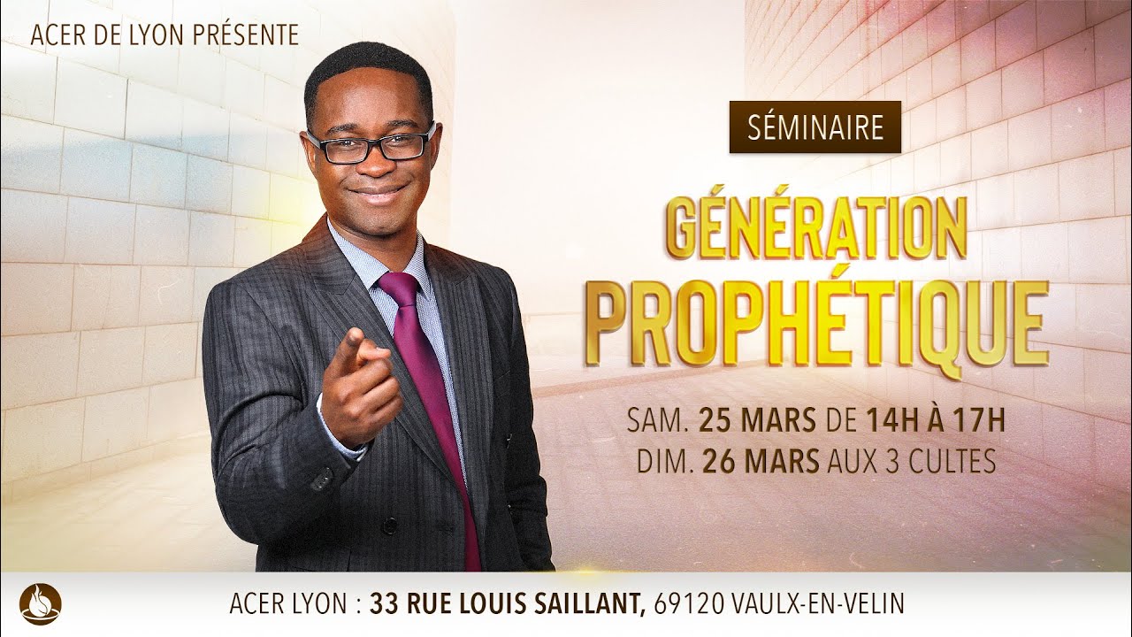 Régler le pouvoir du ciel sur la terre-Génération Prophétique 3 (Session 4) - Pasteur Yvon MOUKETOU