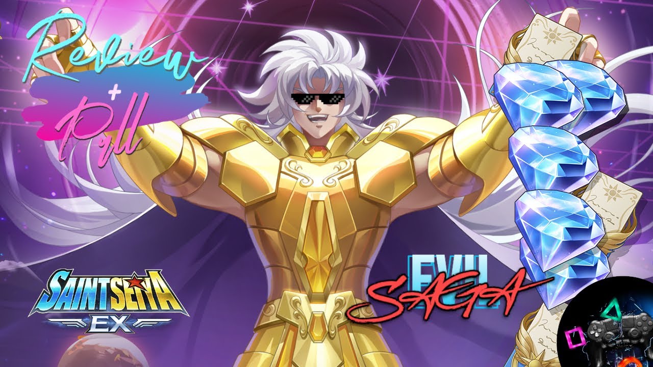 Evil Saga Review et Pull sur Saint Seiya EX ( Saint Seiya Rebirth 2 )
