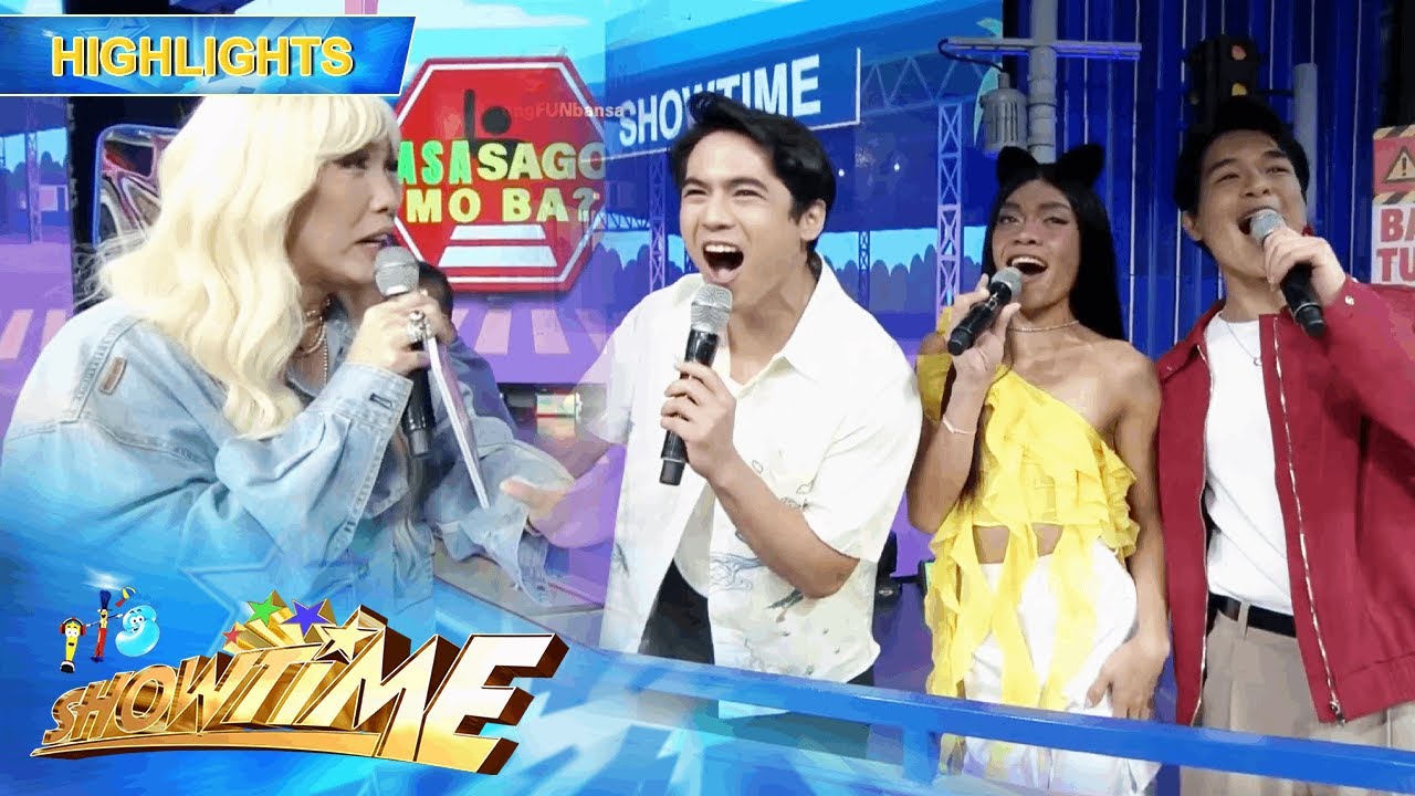 Vice Ganda, pinapili si Precious kina Emilio at Vince | It's Showtime