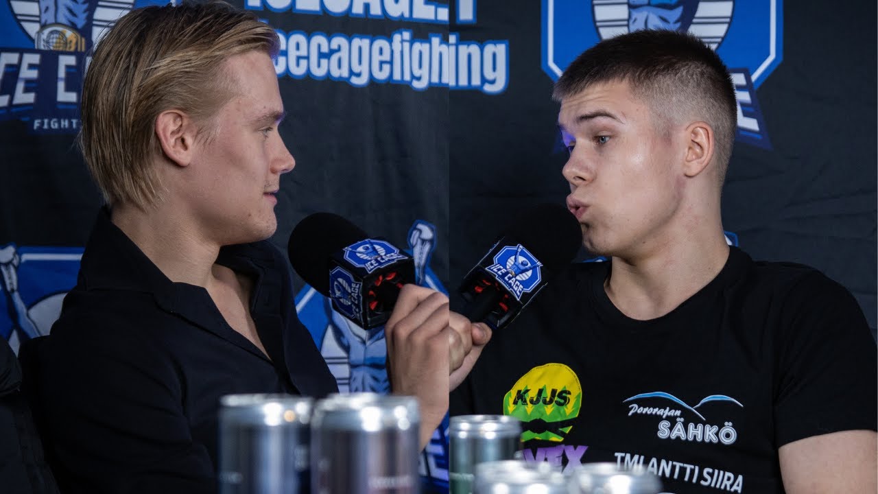 Rasmus Vauhkonen vs Antti Lauronen haastattelu | ICE CAGE 3
