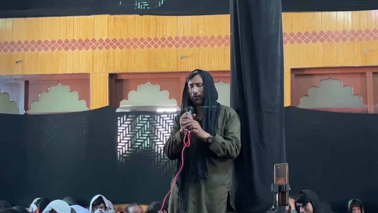 نو محرم  امام بارگاہ حسینیا ارندو شگر