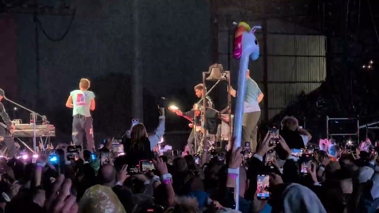 Coldplay Viva La Vida Live at Craven Park Hull 19th August 2025