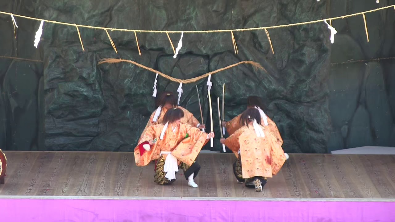 第33回御嶽流神楽大会　庄内神楽　竹の中神楽座『本剣』