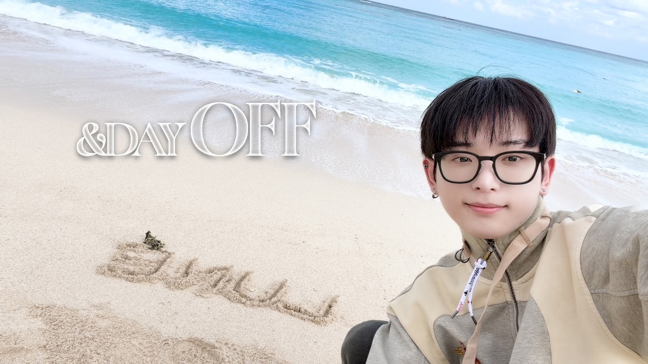 [&DAY OFF/HARUA vlog] 첫 오키나와 여행 | 수족관 & 길 잃은 공룡 찾기 | &TEAM