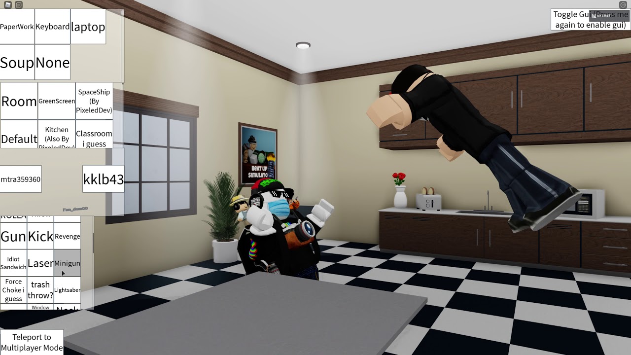 Roblox Beat up simulator all animations
