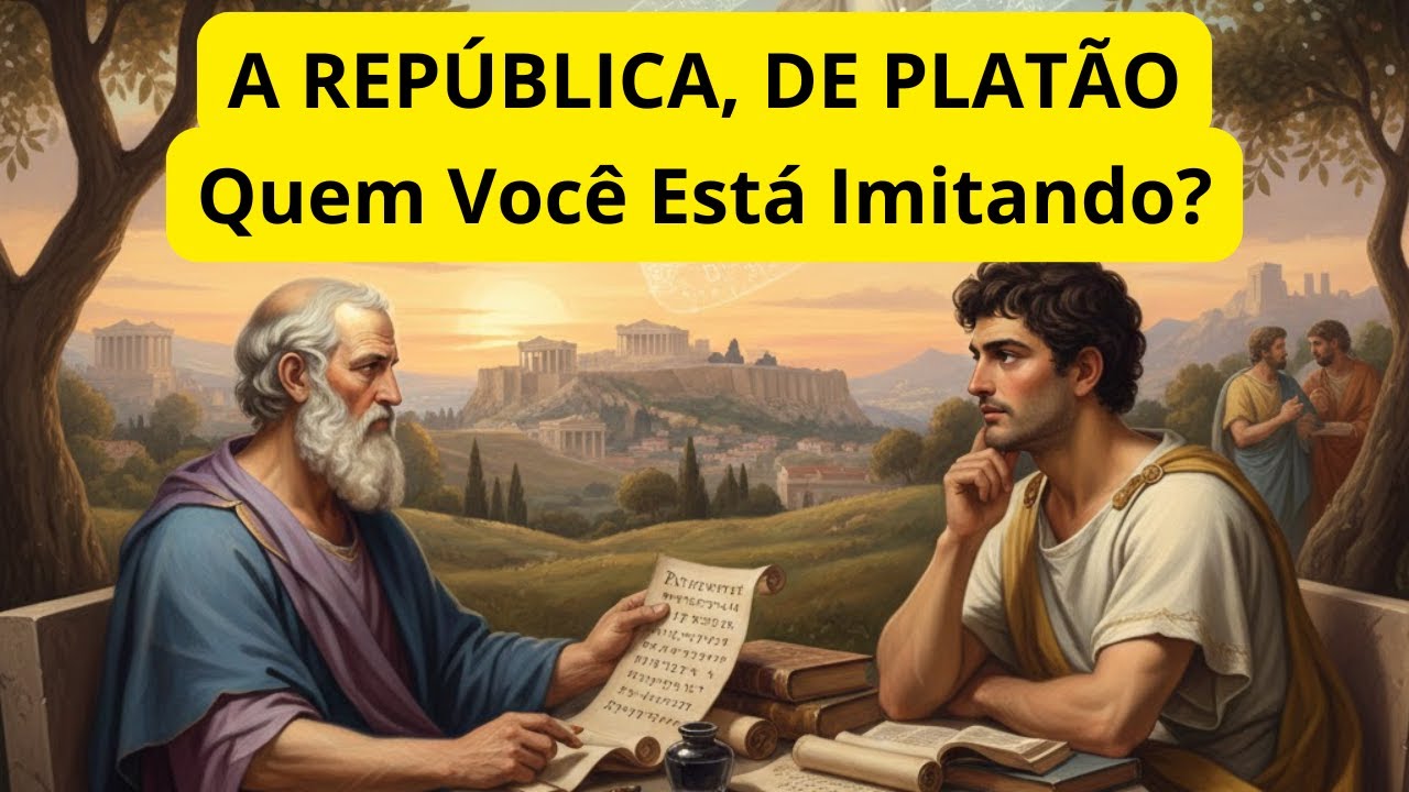 Video 25 | A República, de Platão | A formação do Governante | A Imitação
