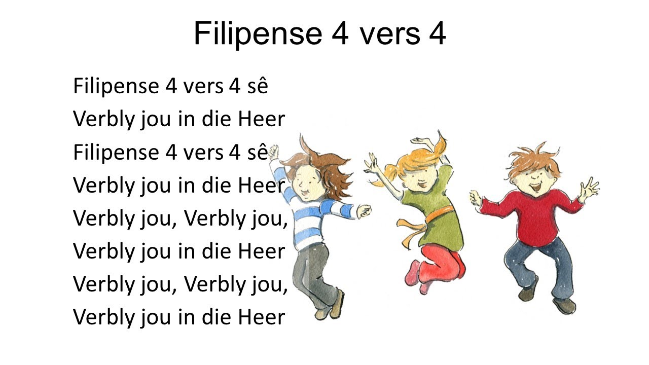 Filippense 4 vers 4 (met woorde)