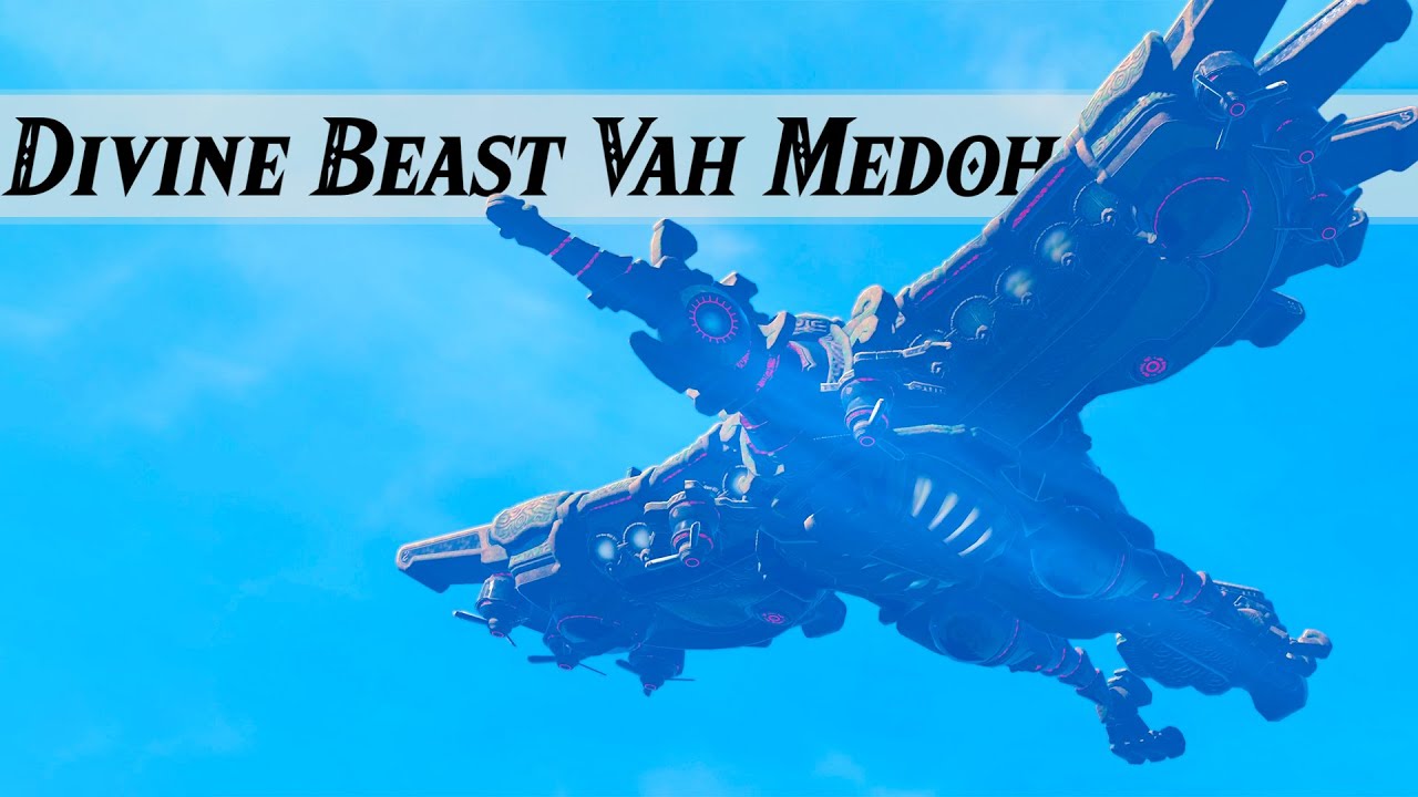 DIVINE BEAST VAH MEDOH: Zelda BotW MASTER MODE #16