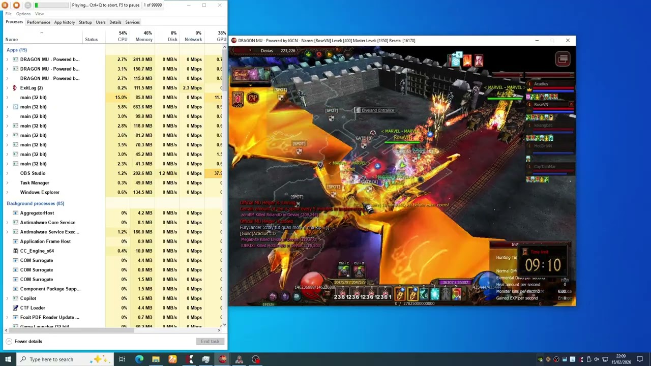 Dragon.Mu icw 15/2/2026