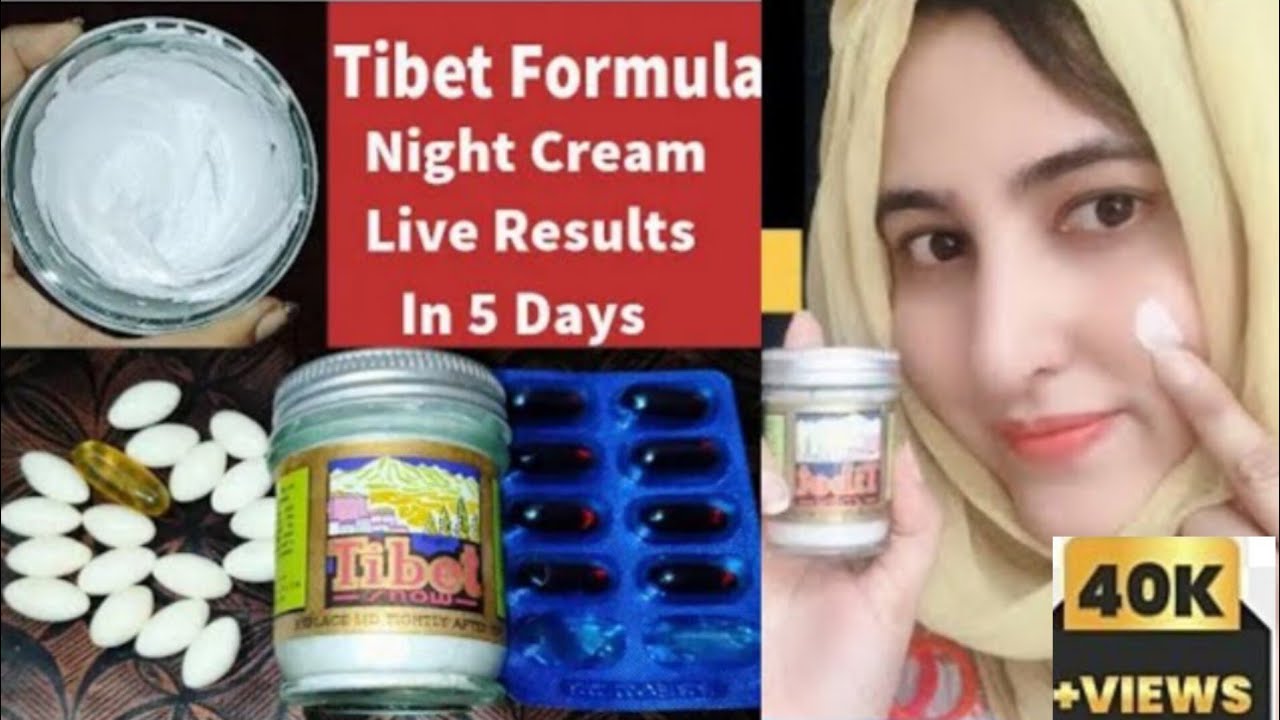 Tibet Cream Se Rang Gora Karne Ka Asan Formula || Tibet Scow Cream Formula Review Acne on face skin