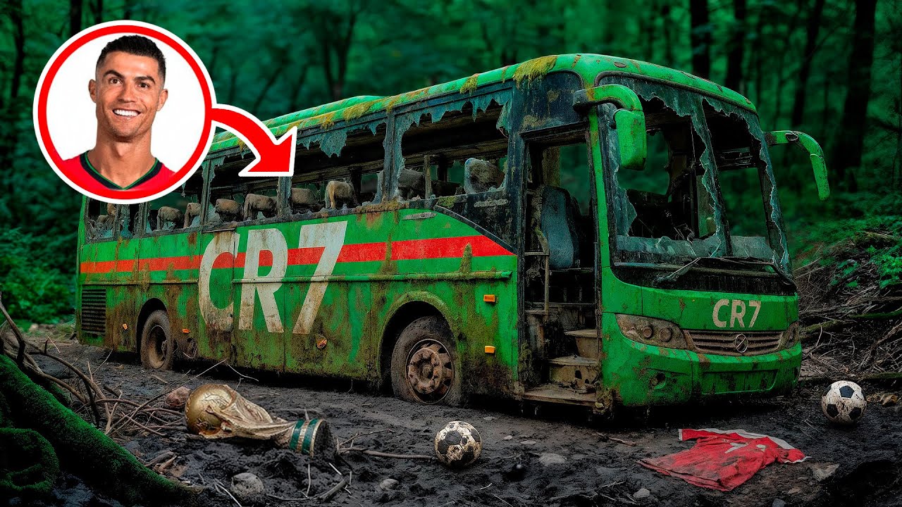 Restauracja opuszczonego autobusu Ronaldo | Całkowicie odrestauruj zapomniany autobus Ronaldo od ...