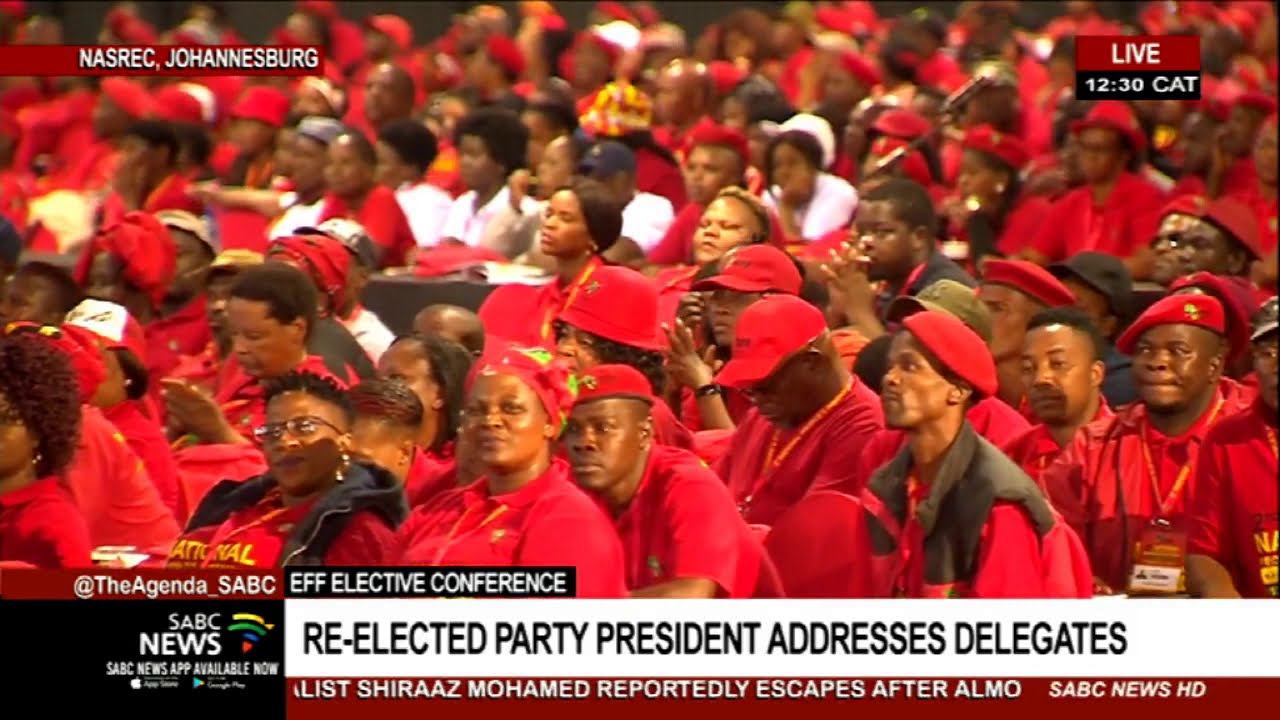 EFF Elective Conference | Malema addresses the EFF conference