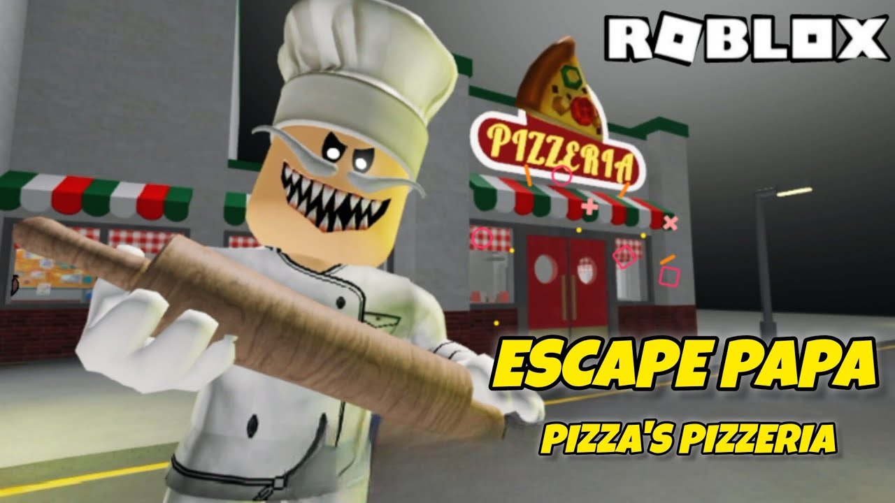 PAPA PIZZA TRAPPED US IN HORROR PIZZA SHOP 😱 || Roblox || MR. CRAZY GAMERZ ||