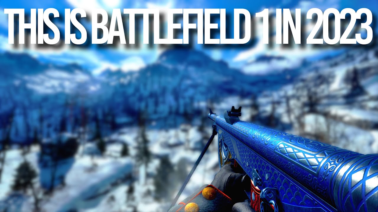 Chauchat Low Weight | Support - Battlefield 1 in 2023 | Multiplayer Gameplay in Łupków Pass #12 #BF1