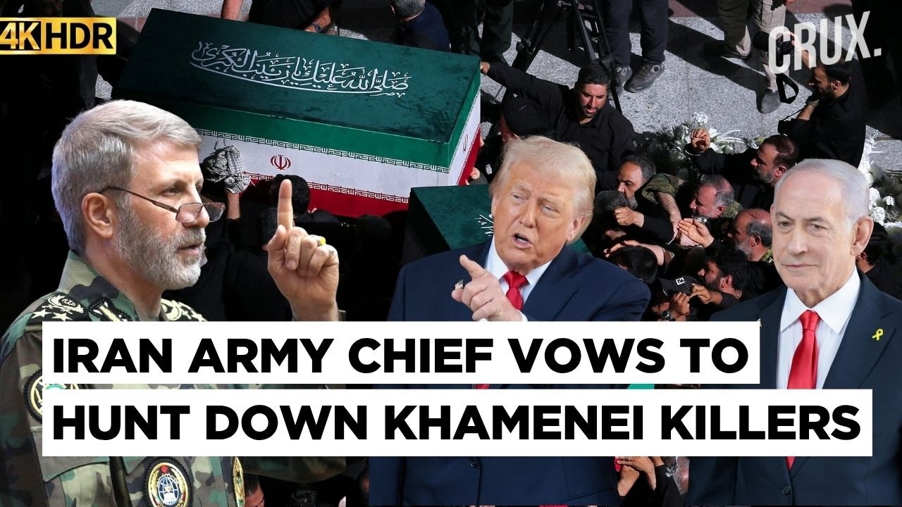 Iran Slams Trump's 'One Shot' Threat to Khamenei Funeral As Army Chief Promises Mojtaba Revenge | 4k