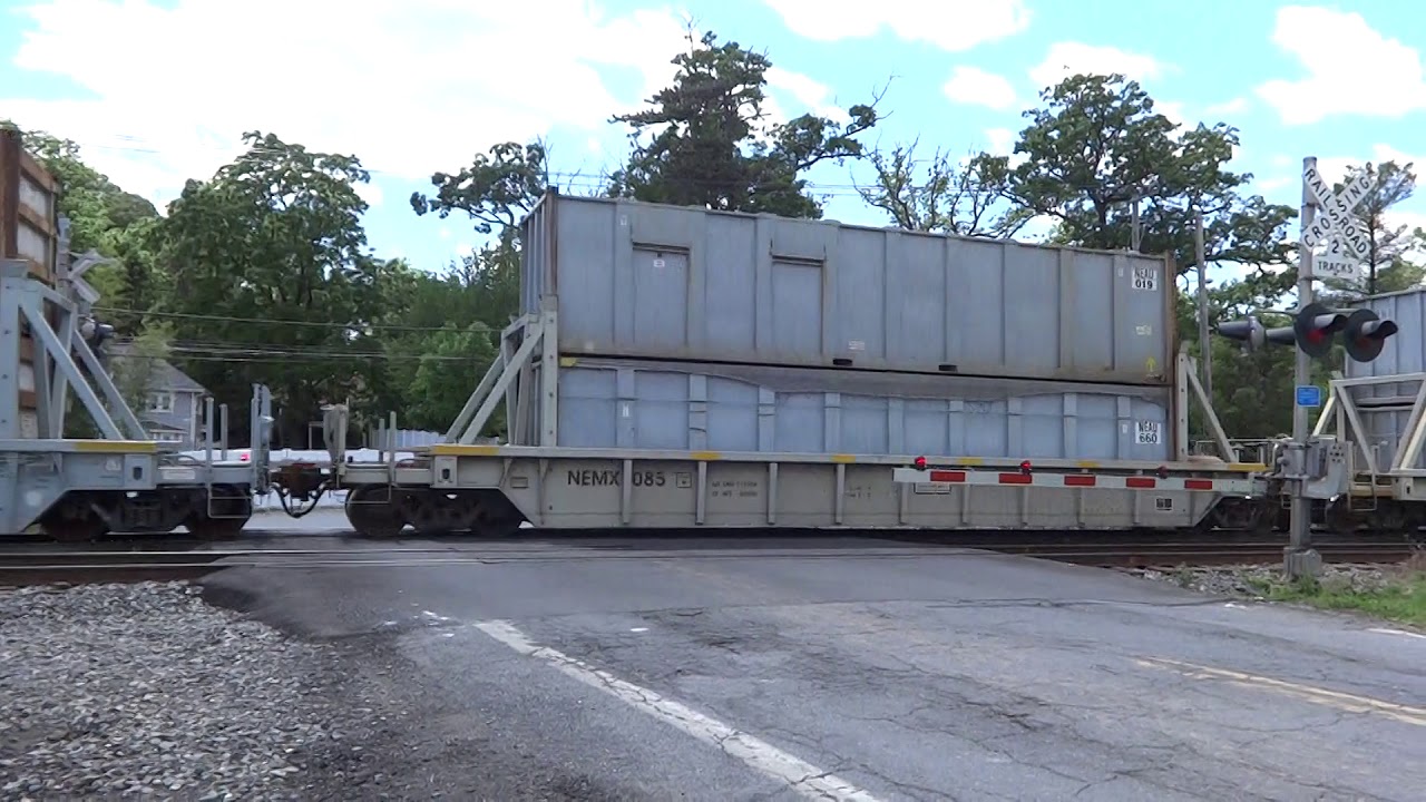 CSX Westbound Trash Train - Railroad Street - Gaithersburg MD