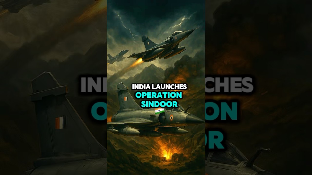 Operation Sindoor: India&rsquo;s Precision Strikes on Terror Camps #OperationSindoor #IndiaStrikesBack