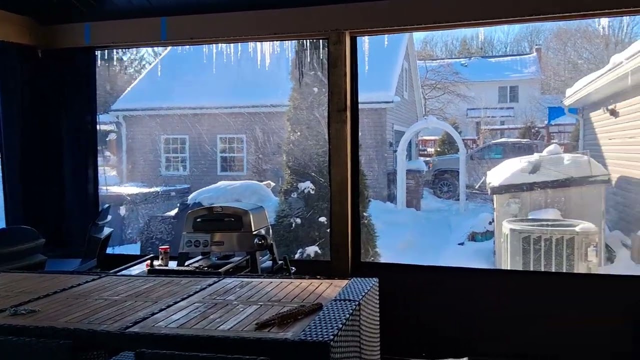 Plexiglass and mosquitocurtains.com vinyl winter curtains and summer screens.