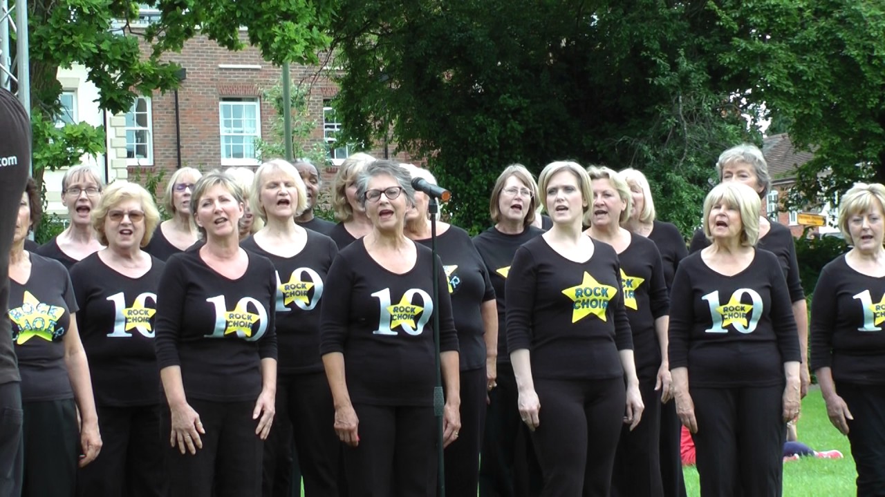 Halo Farnham Rock Choir Gostrey Meadow 28-05-17