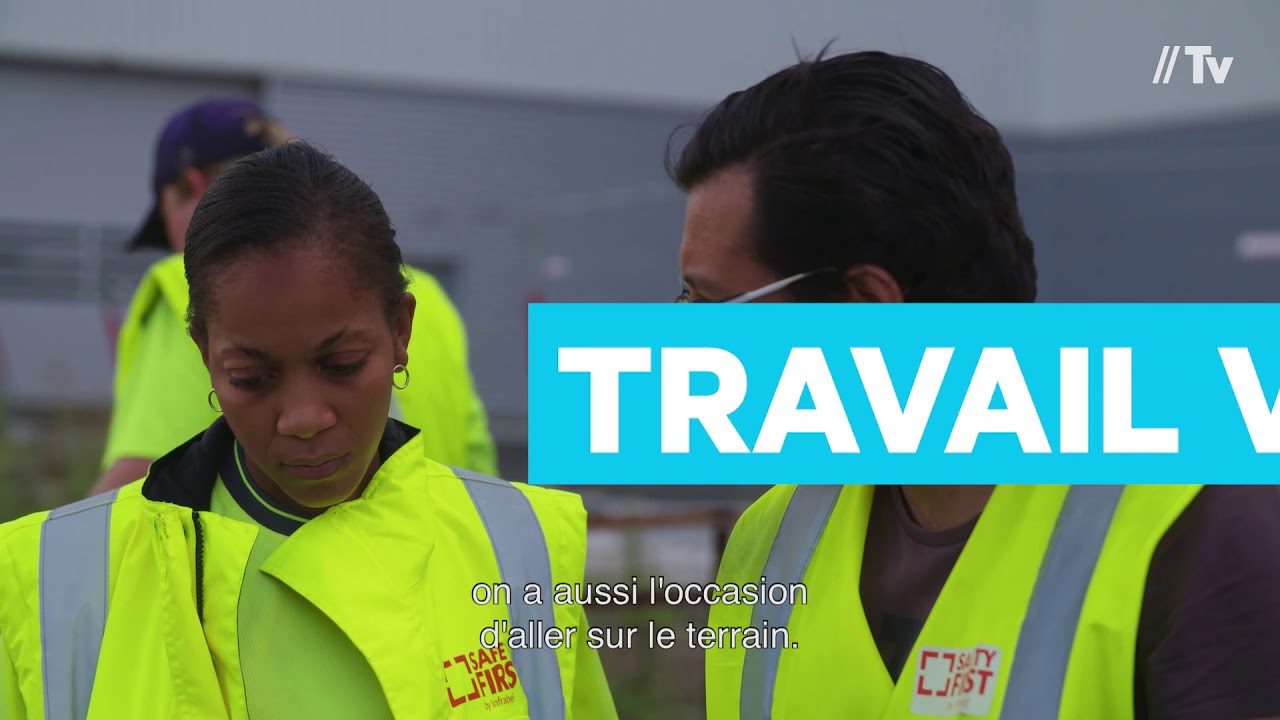 Rosine, technicienne principale travaux de voies