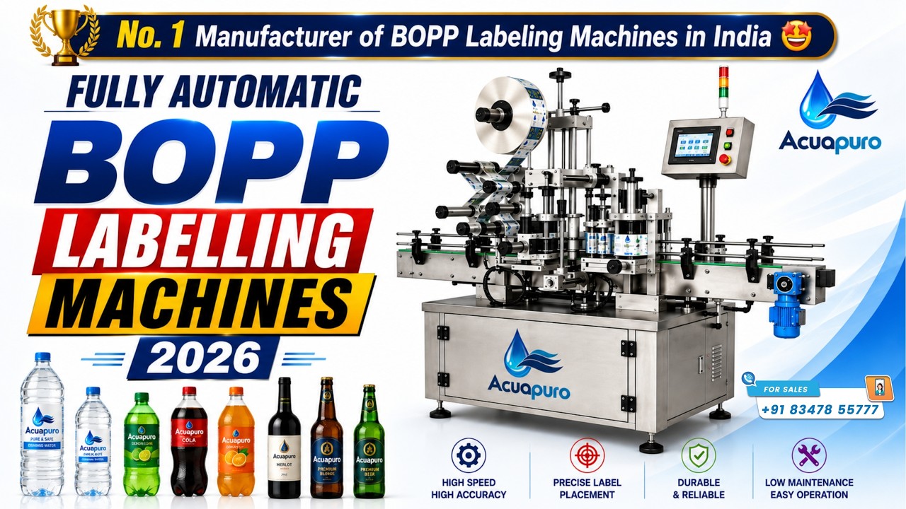 Bopp Labelling Machine / Fully Automatic Bopp Labelling Machines / Labelling Machines Manufacturer