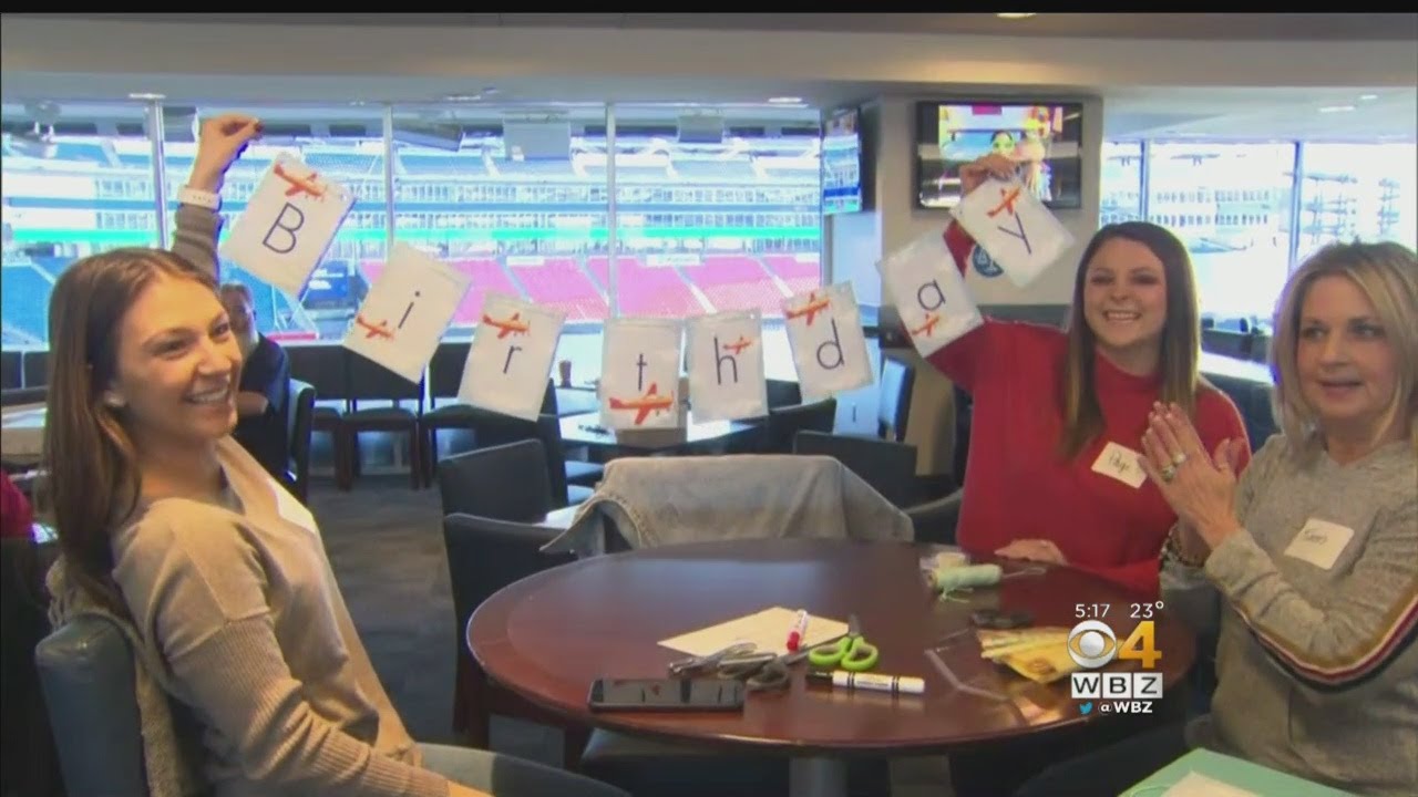 Patriots Season Ticket Holders Make Gift Boxes For Children In Hospitals Across The Country