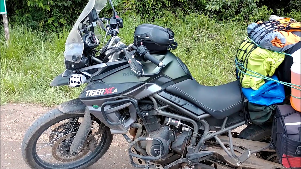 BR 319  Atravessando a Rodovia fantasma de moto em dois dias, dois videos -  Video parte1