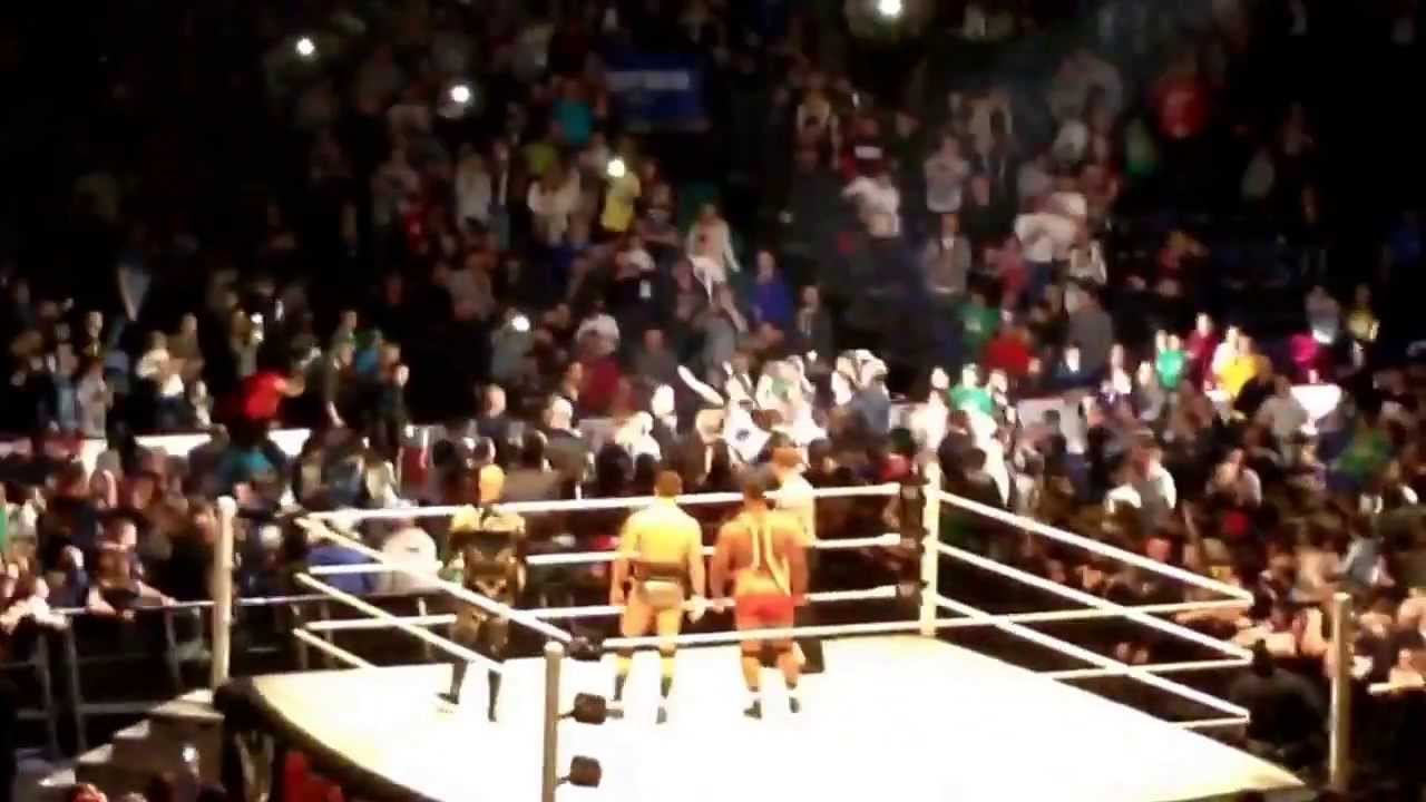 WWE Live Tour The Shield Entrance Belfast 6 November 2013
