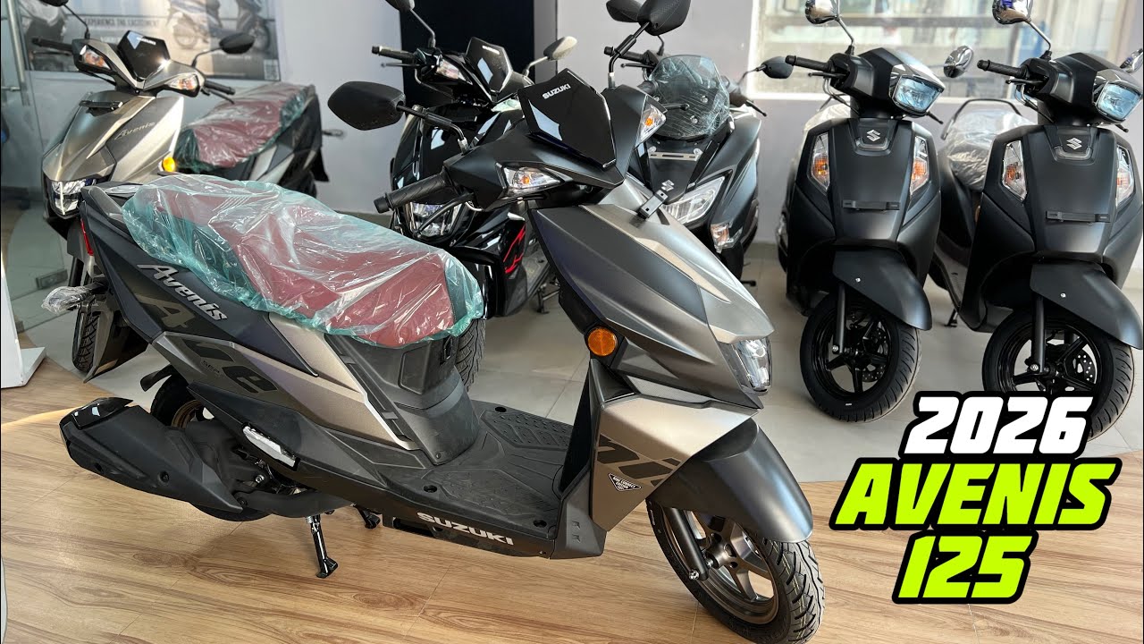 2026 Suzuki Avenis 125 Detailed Review Video | Suzuki Avenis 125 New Model 2026 