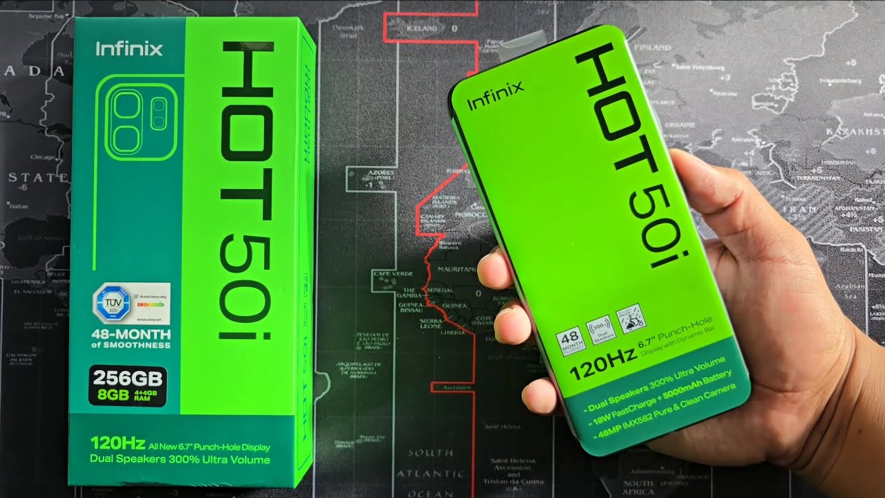 Infinix Hot 50i / Unboxing ASMR