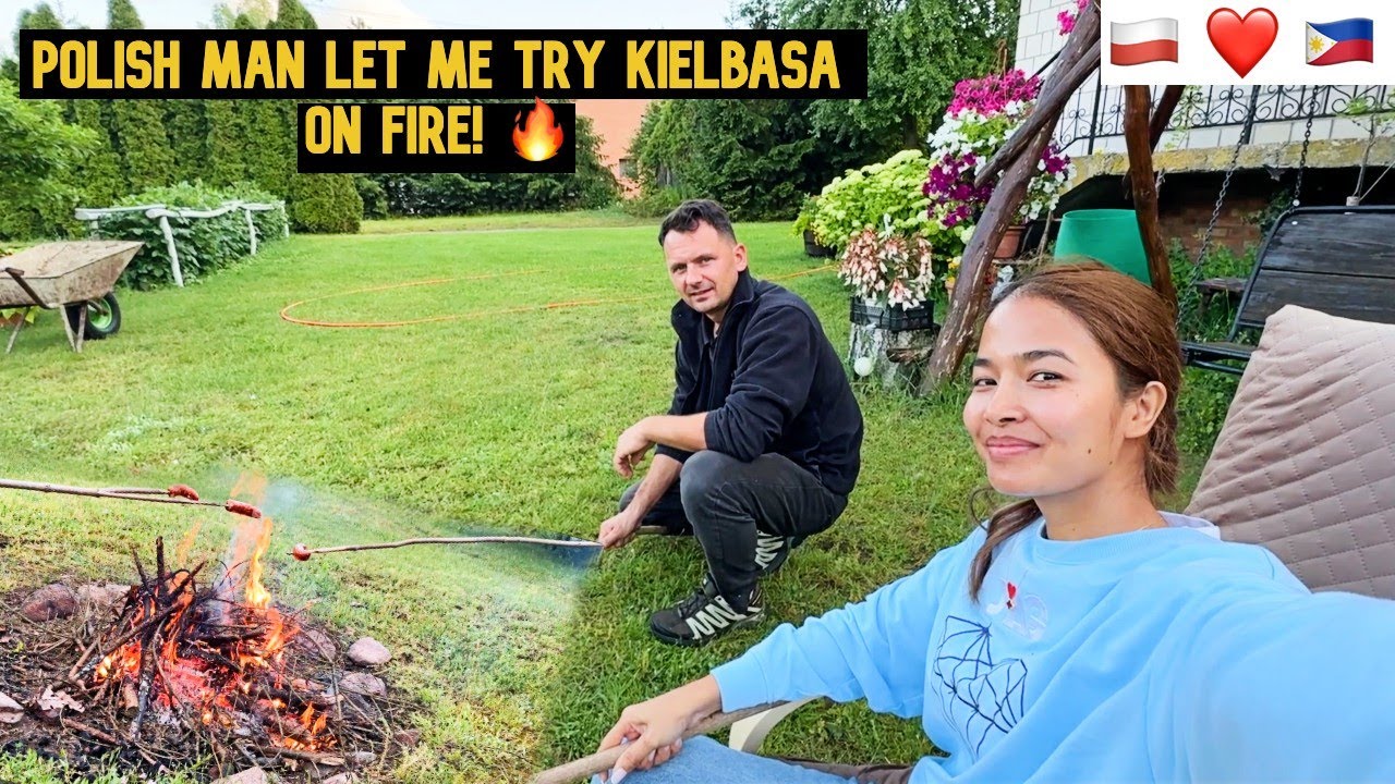 Polish Man Let Me Try Kielbasa On Fire 🔥 🇵🇱