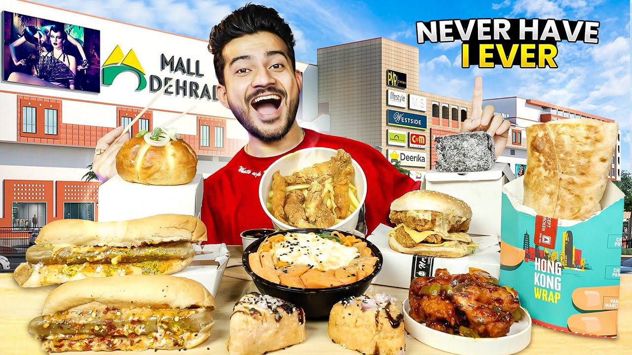 SPICY MUTTON GAULATI KEBAB, NEW YORK HOT DOG, KOREAN CHEESE BUN, ORANGE CHICKEN KOREAN RAMEN MUKBANG