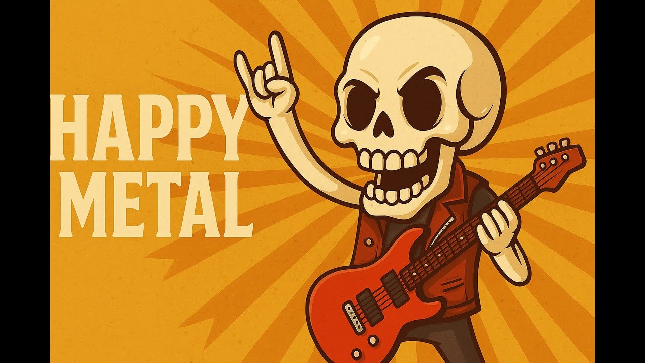 Happy Metal Music | Uplifting Metal Guitar Instrumentals for a Good Mood