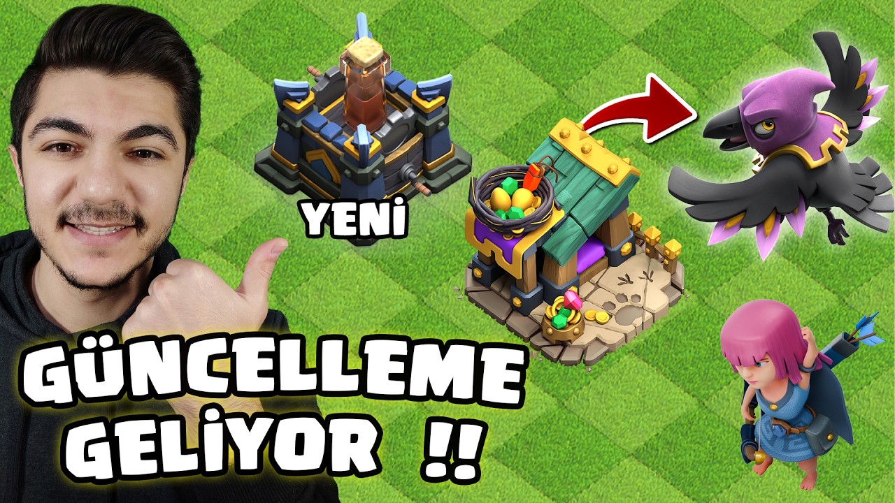 YENİ HAYVAN VE YENİ SAVUNMA GÜNCELLEMESİ !! - Clash Of Clans