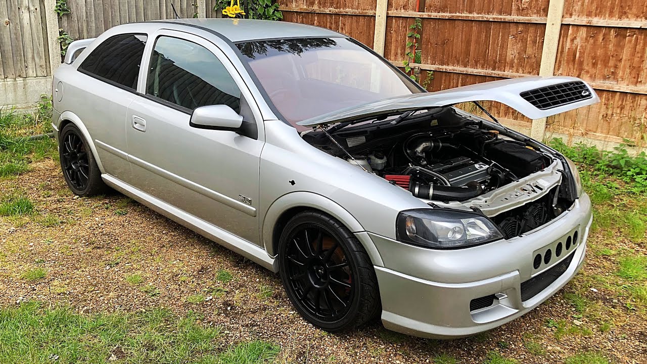 BARN FIND Astra Sri Turbo 190 Big Spec &mdash; первый запуск кованого двигателя! Звучит фантастически!