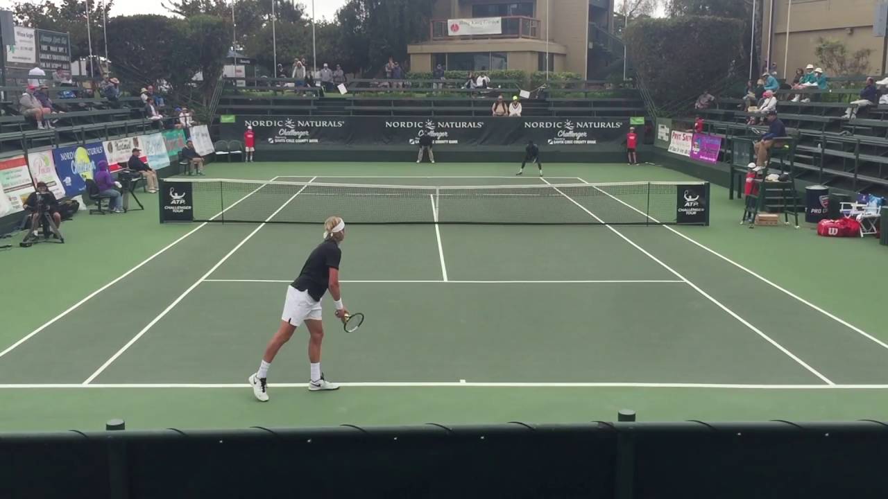 Sekou Bangoura vs Nik Scholtz 2016 Aptos Challenger