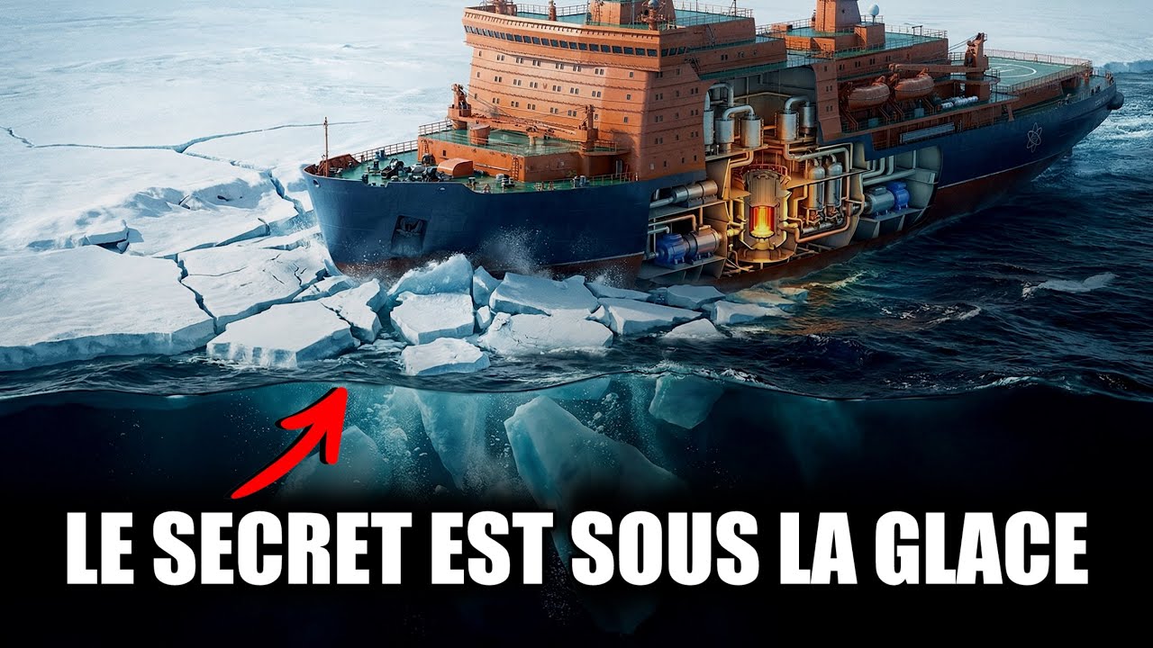 Pourquoi un brise-glace ne reste pas bloqué dans la glace ? Comment fonctionne-t-il ?