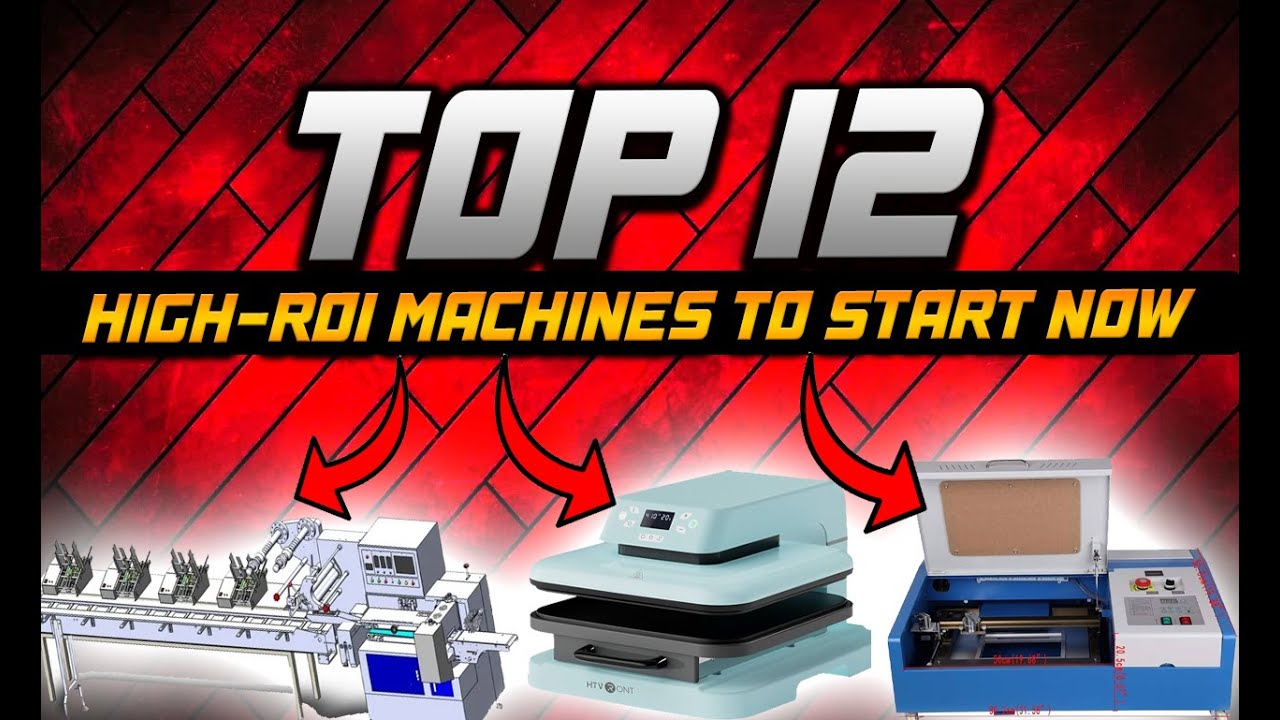 High-ROI Machines to Launch Your Own Business