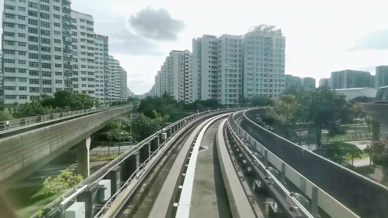 Crystal Mover C810 V26 from NE17/PTC Punggol to PW6 Sumang (C810 V29 in Soo Teck sidings)