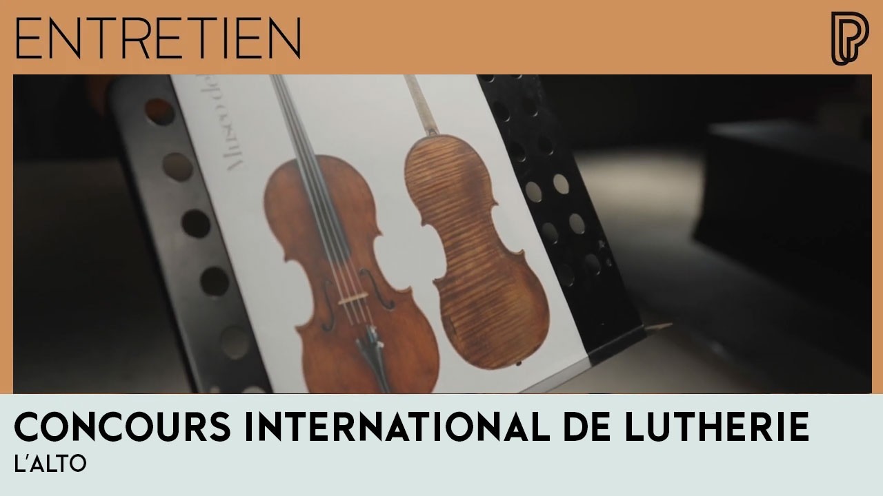 Concours international de lutherie : l’alto