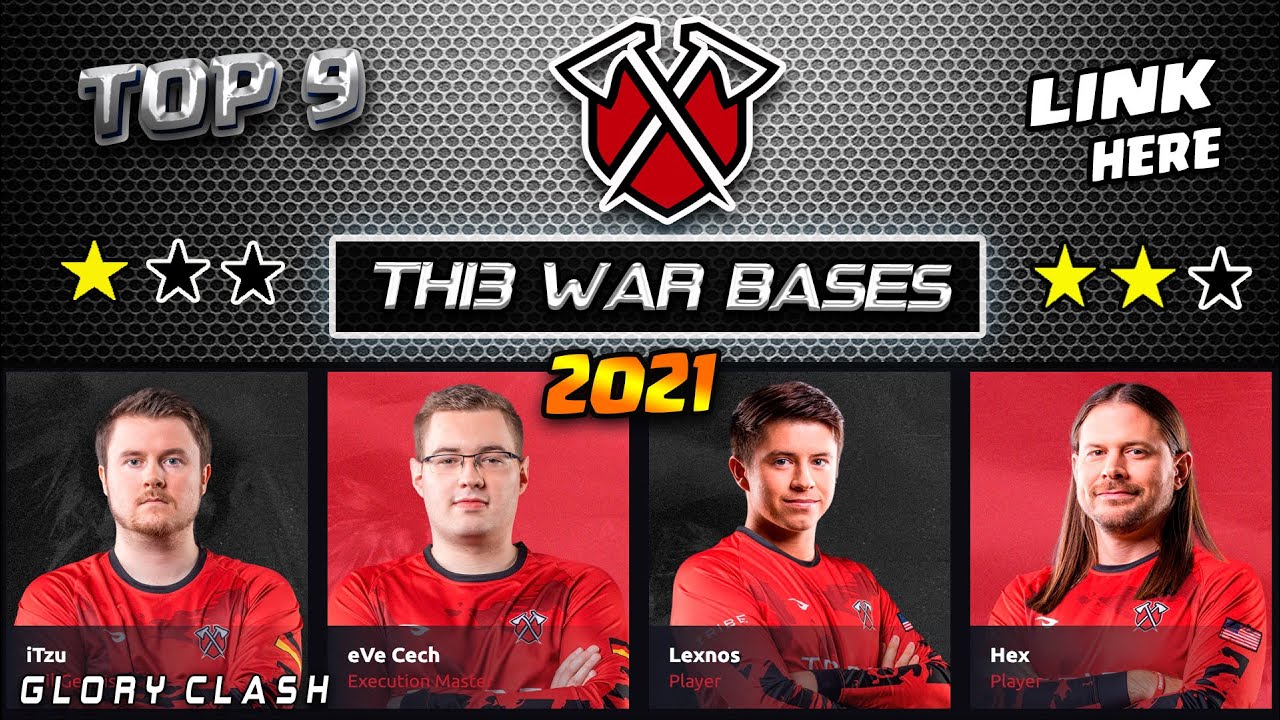 TOP 9 Tribe Gaming Th13 War Bases 2021/Th13 CWL Base with Link/Anti 2-3 Star/Clash of clans #705