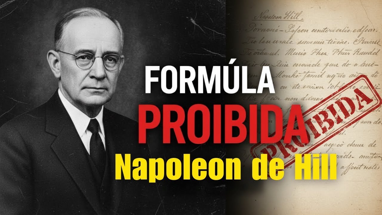 A Fórmula PROIBIDA Que Napoleon Hill Usou Para Escapar da Pobreza E Por Que Ninguém