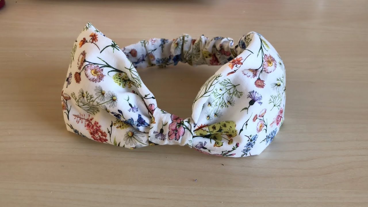 Saç Bandı / Kendin Yap / Fabric Headband / DIY