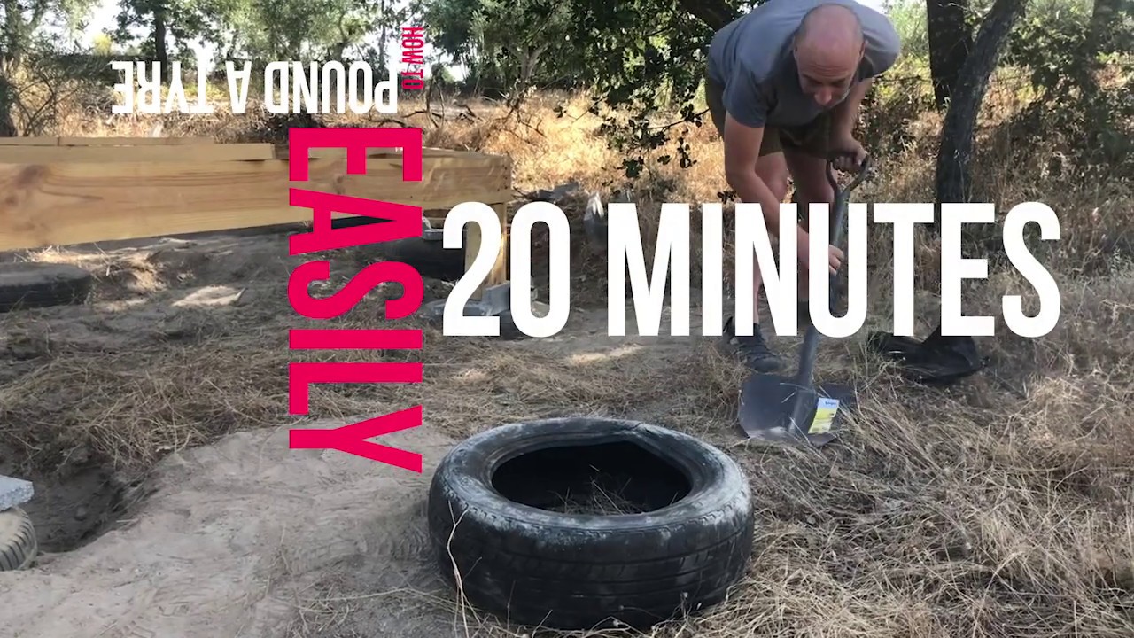 The Easiest Way To Pound A Tyre For Load Bearing Walls / Earthships