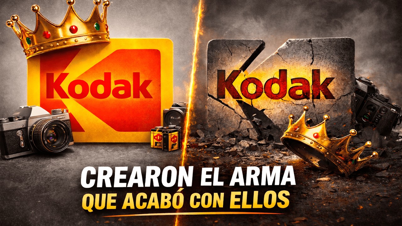 Kodak inventó la cámara digital… y decidió ignorarla (el miedo que los llevó a la ruina)