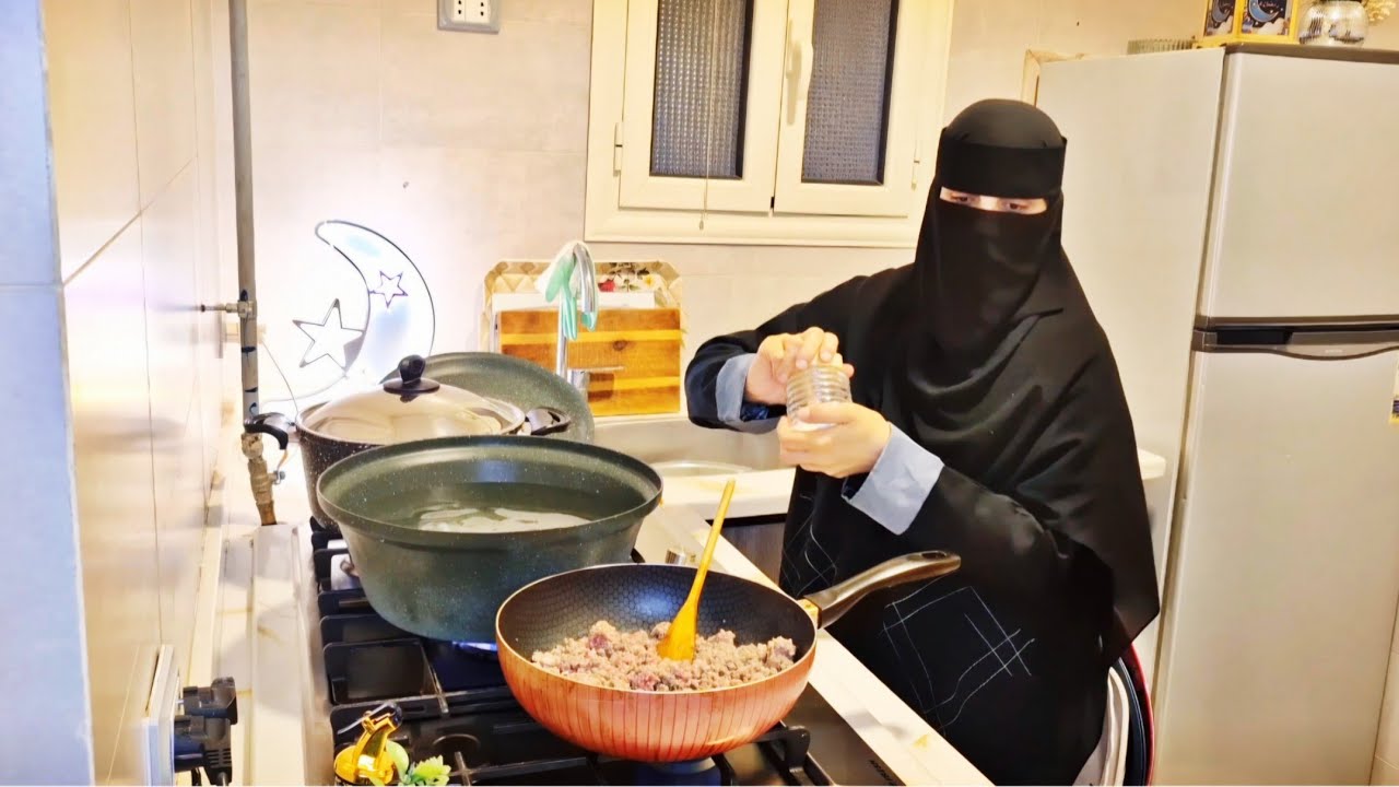 فطورنا اليوم في رمضان 😍 روتين وتجهيزات قبل الأذان