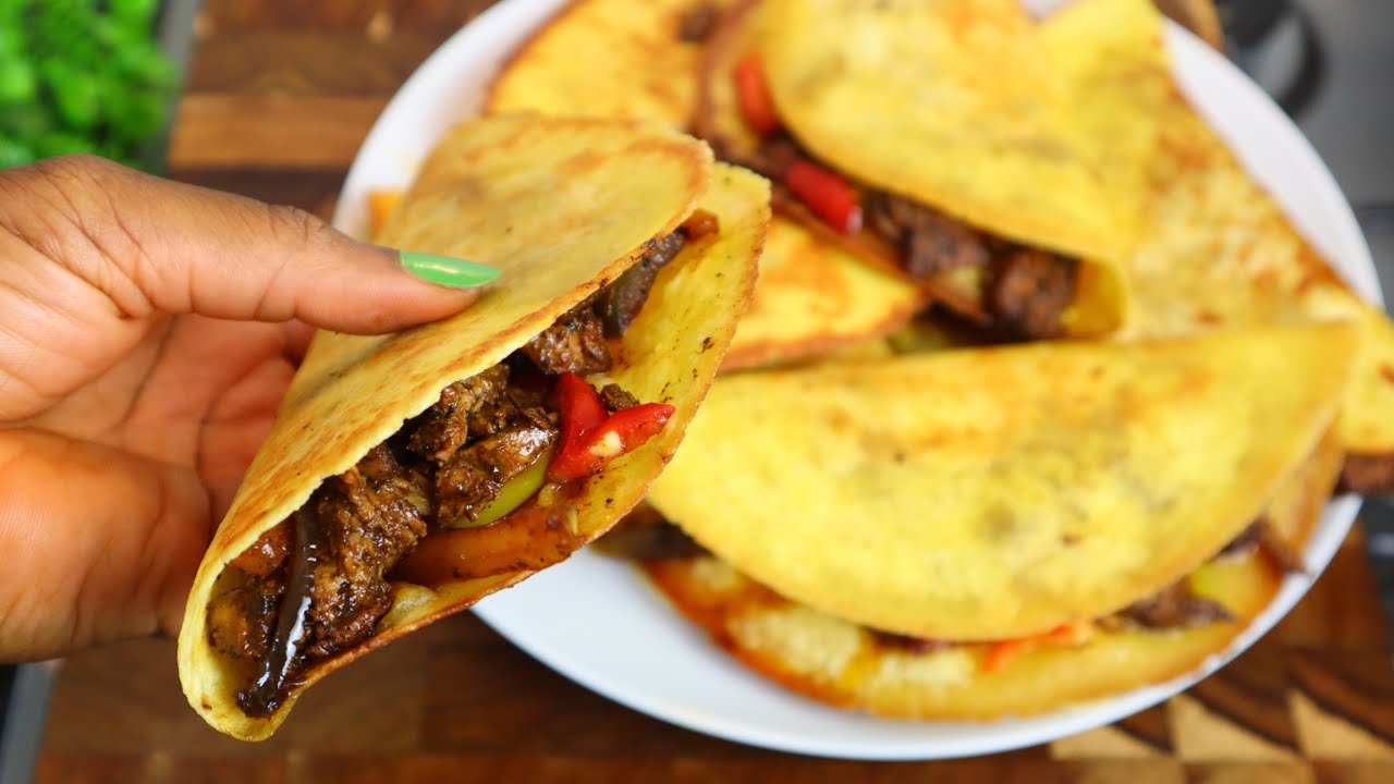 How To Make The Best Ever Chicken Tacos 🌮 |  Jerk Chicken Tacos | Tortilla Recipe