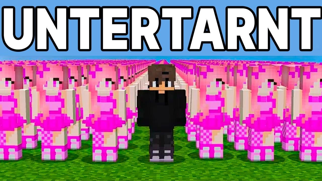 Ich habe mich heimlich ins Mädels-Imperium in Minecraft eingeschleust